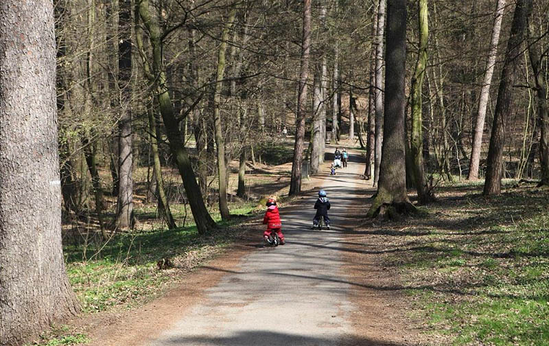 52 - Krčský les - schöner Spaziergang nicht nur mit Kindern oder Ihrem Hund (9 km)